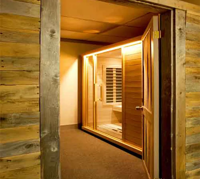 The infrared sauna